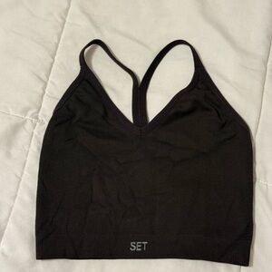 SET Active Brown Sports Bra